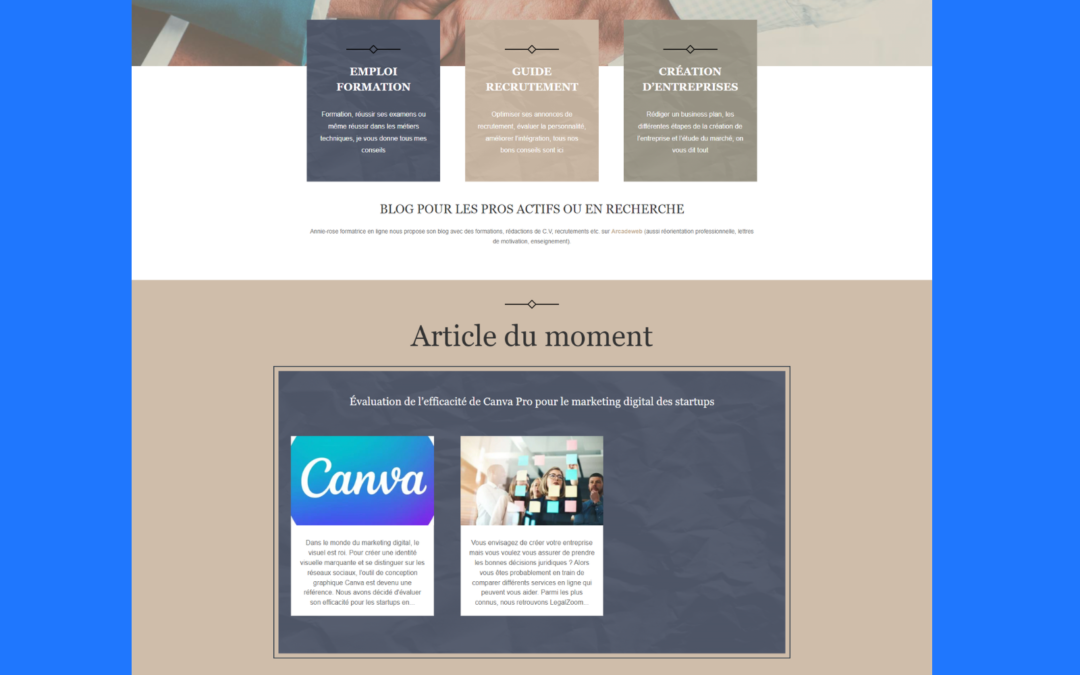 Cm-annecy.fr – Création de site web