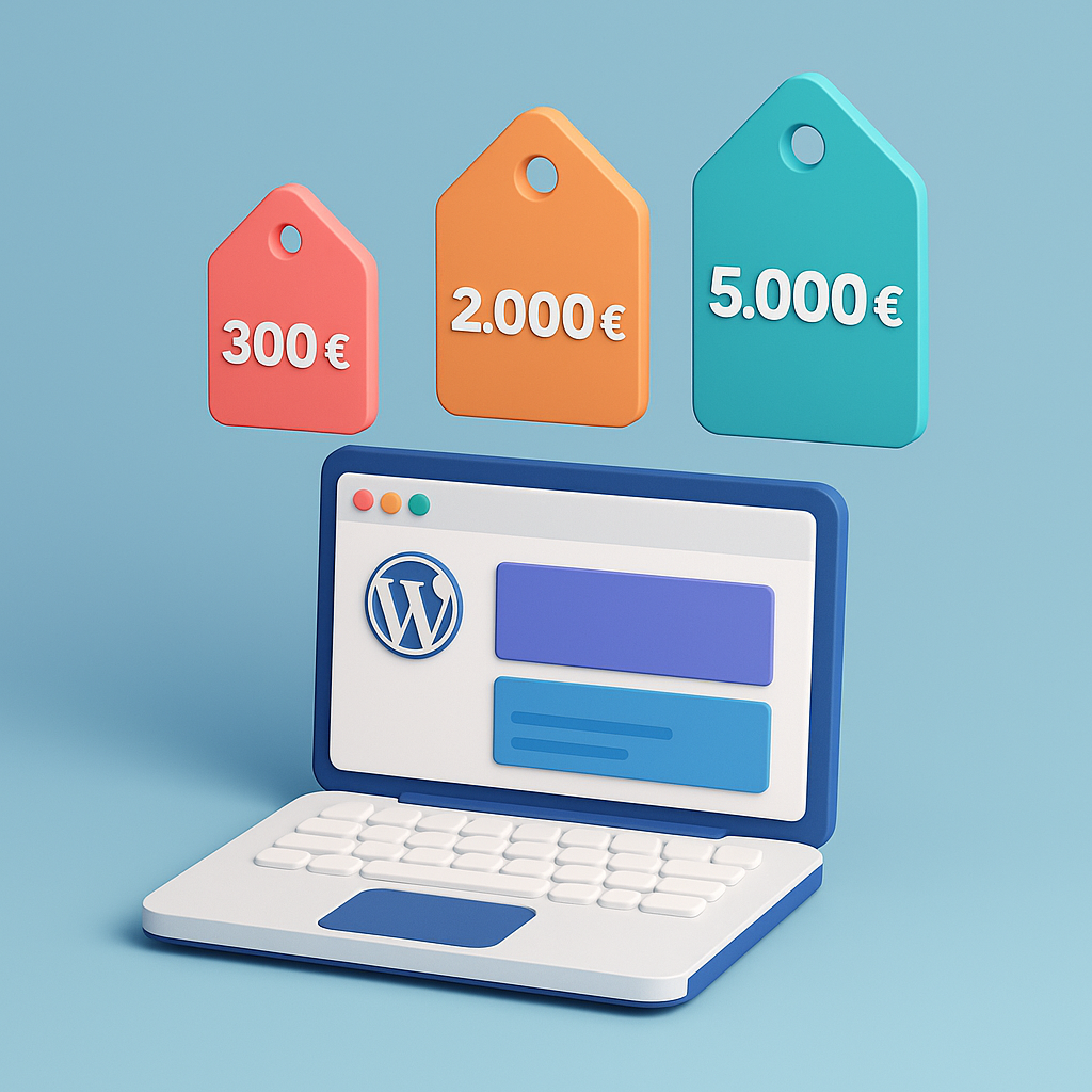 Combien coûte un site professionnel en 2026 ?